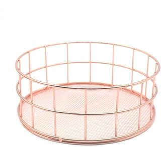 Panier de Rangement en Métal, Panier de Rangement en fer Forgé, Toilette Salle de Bains Panier de Rangement, Panier Grillage en MéTal, pour Toilette de Salle de Bains, Cuisine