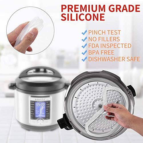 Repuesto anillo de sellado para olla de 6 QT Instant Pot 2 piezas miniatura 6