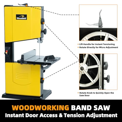 Woodskil 10-Inch Dual Speed Band Saw