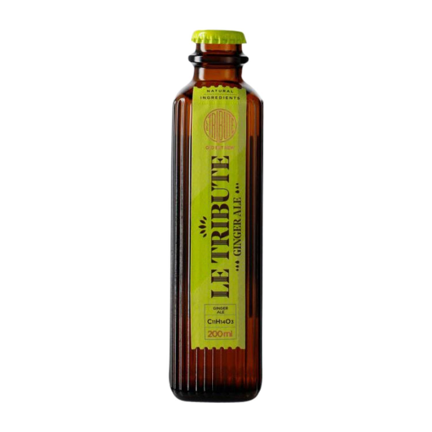Refrescos y Mixers Caja de 24 unidades MG Le Tribute Ginger Ale Botellín 20 cl