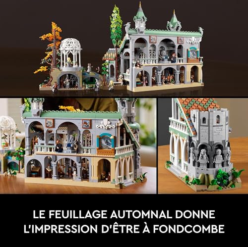 Lego 10316 Seigneur des Anneaux Fondcombe - vue 4