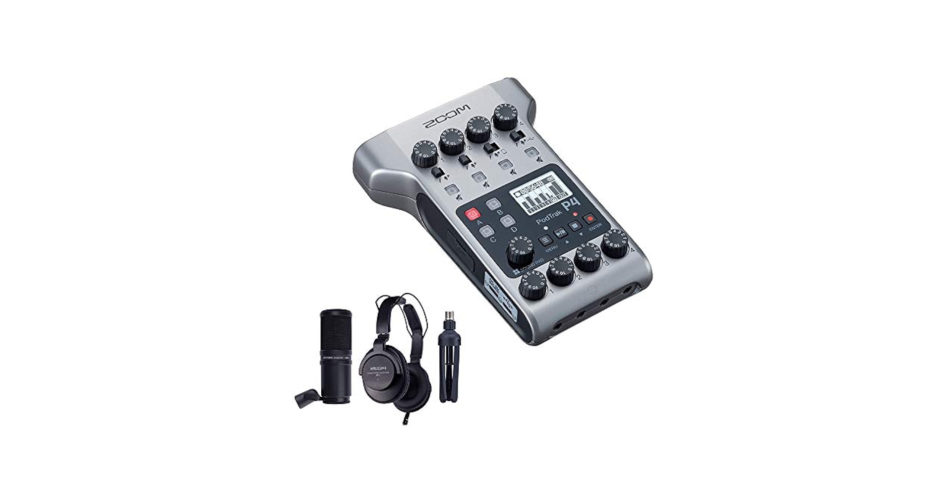 DTM・DAW ZOOM PodTrak P4 Amazon.com: Zoom PodTrak P4 Portable Multitrack Podcast