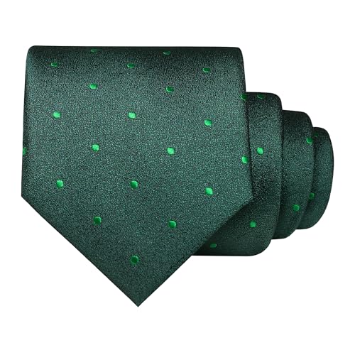 Image of JEMYGINS Mens Tie and Lapel Pin Necktie Pocket Square Cufflinks and Tie Clip Sets for Business Casual 5PCS