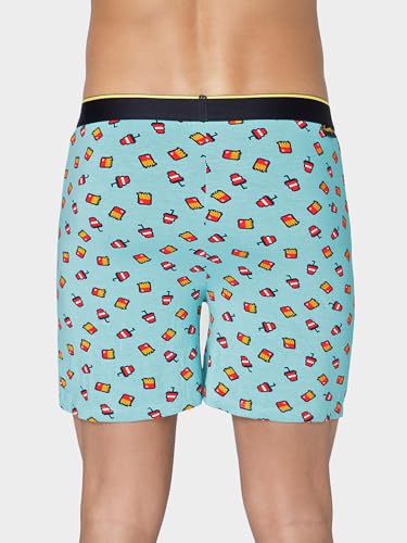 Image of Bummer Micro Modal Boxer Shorts for Men - Ultra Soft & Breathable, 3 Times Softer Than Cotton, Anti-Bacterial, Stretchable for Ultimate Comfort & Style, Pack of 1 (A Shark Tank Product)