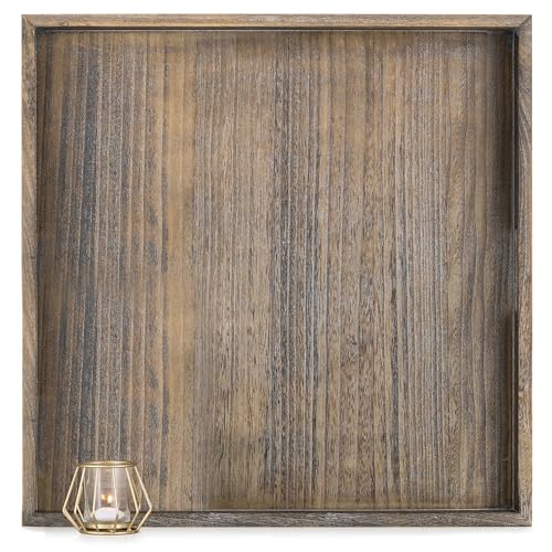 Hanobe: Bandeja de servicio de madera grande