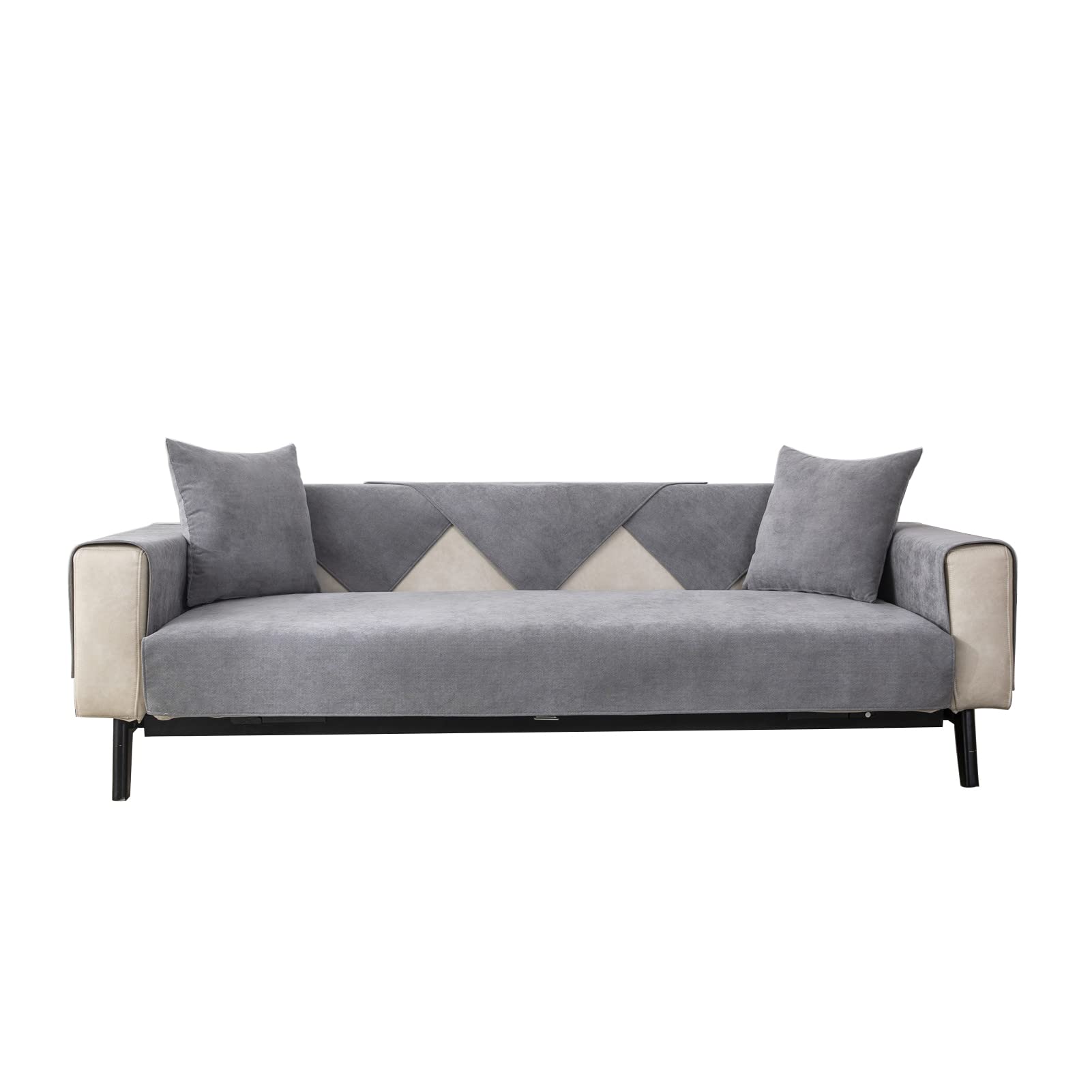 Housse de canapé douce imitation agneau pour vos soirées hivernales cosy