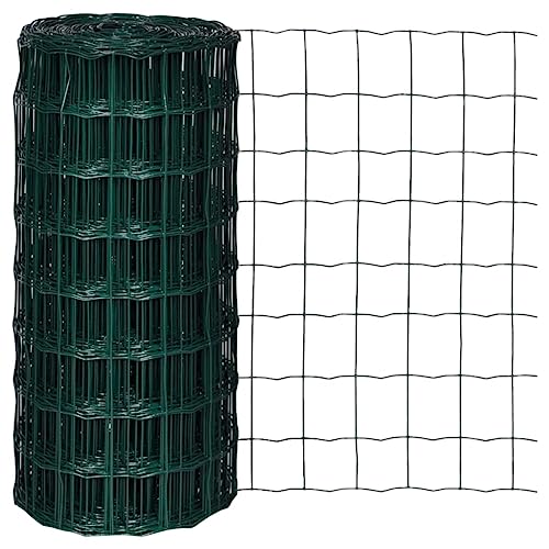 vidaXL Grillage 10x0,8 m Mailles 100x100 mm Terrasse Patio Bordure Grillage
