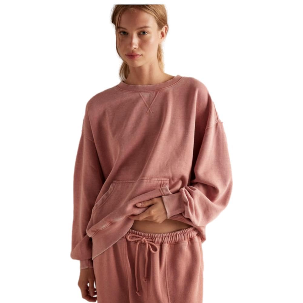 Free People womens Slow It Down Pullover