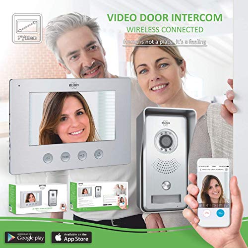 ELRO DV447WIP IP Video Deur Intercom - met 7 inch kleurenscherm - Color Night Vision - Bekijken en communiceren via App… - Image 3