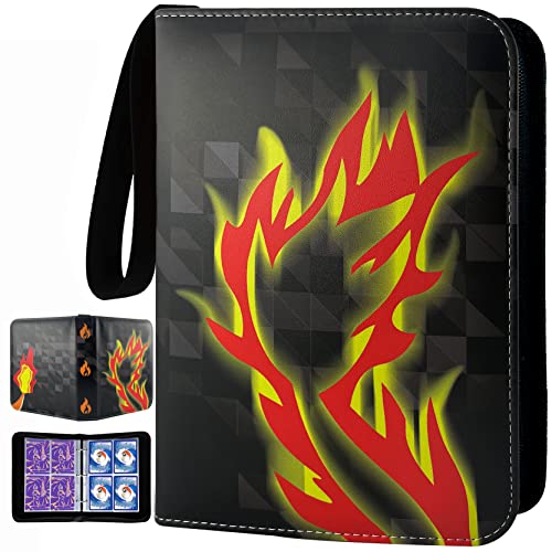 Classeur Carte, Porte Carte à Collectionner, Album de Cartes Gx Vmax, Livre de Protection Cartes, Cahier Pour Range Carte Compatible 400 Cartes Cover