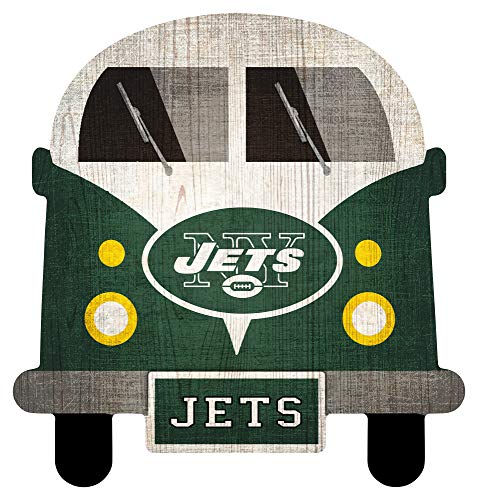 Fan Creations NFL New York Jets Unisex New York Jets Team Bus Sign, Team Color, 12 inch