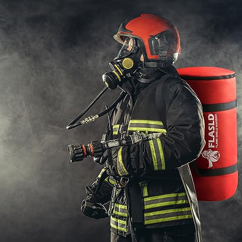 Image of FLASLD Car Fire Blanket-20ft x 30ft, Large Fireproof Blanket Fire Extinguisher Blanket for Electric /Fuel Vehicle Accidents, Silicone Coated Fibergalss Cover, Heat Resistant Fire Suppression Blankets