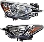 Garage-Pro Headlight Compatible with 2018-2020 Toyota Yaris, Fits 2017-2018 Toyota Yaris iA, Fits 2016 Scion iA Driver and Passenger Side SET