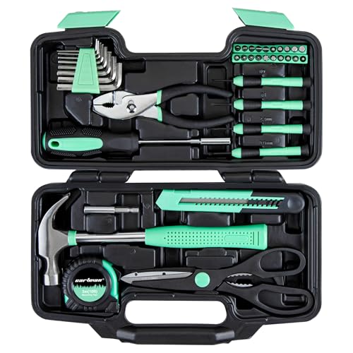 CARTMAN 39-Piece Home Tool Set Kit, Essential Household Hand Tool...