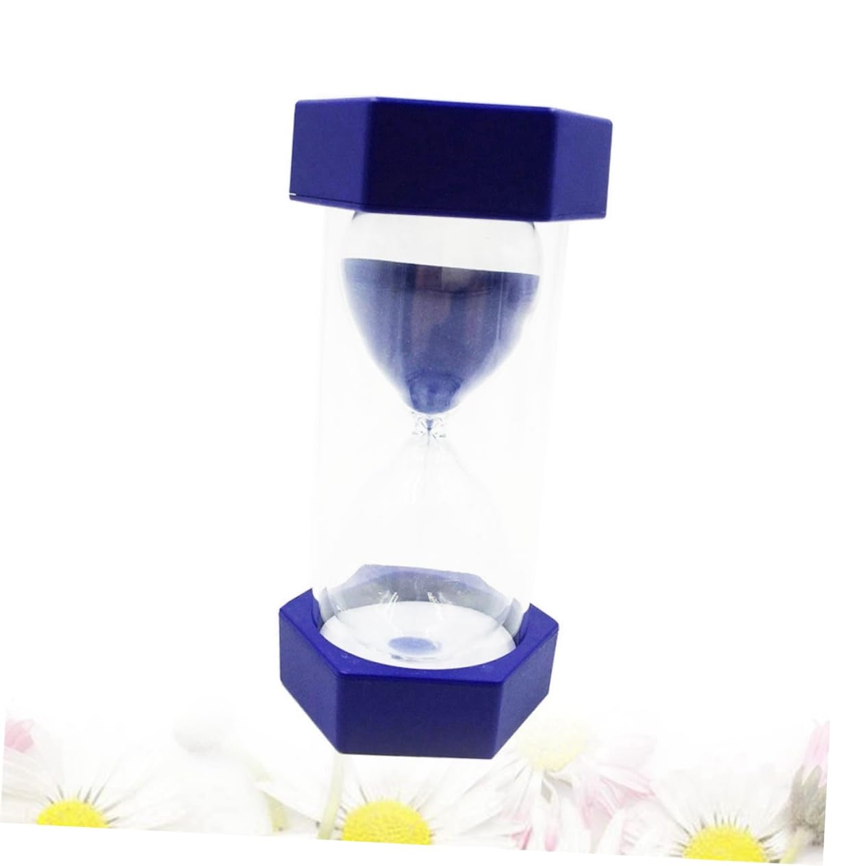 Amosfun 2 Pezzi 20 Timer 20 minuti giocattoli per bambine timer per a clessidra da 20 minuti timeketle a clessidra esagonale a a per bambini Blue