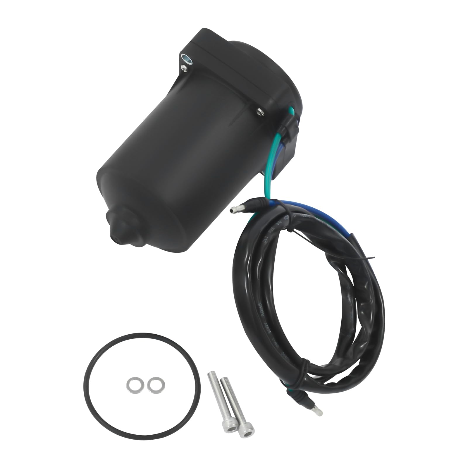 Tilt Trim Motore per fuoribordo Mercury, 12 V, 260 W, con coppia di 5 Nm, ricambio per Mercury a 2 tempi 75-300 CV e 4 tempi 135-300 CV, resistente alla corrosione in rame puro, nero