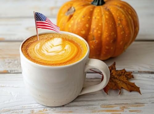 MARKETIFAR Pumpkin Spice Latte - 200g Pumpkin Spice Gewürz - Gewürze mit Zimt, Muskatnuss, Orengenschalen und mehr - Ideal für Torten, Kekse und Getränke - Vegan und Glutenfrei