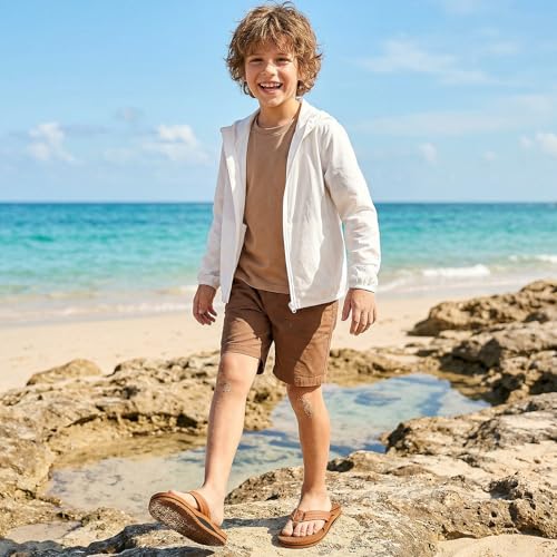 Image of WateLves Girls Flip Flops Toddler Boys Girls Non-Slip Sport Sandals for Beach Swim Pool(Little Kid /Big Kid)
