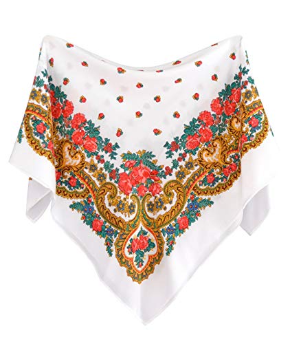 Pañuelo portugués blanco - 90 x 90