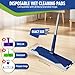 FURCIELOS Disposable Wet Cleaning Pads for Hardwood Floor Compatible with Bona Mops, Multi-Surface Floor Household Replacement Mopping Cloths Refills, Unscented, 20 Count