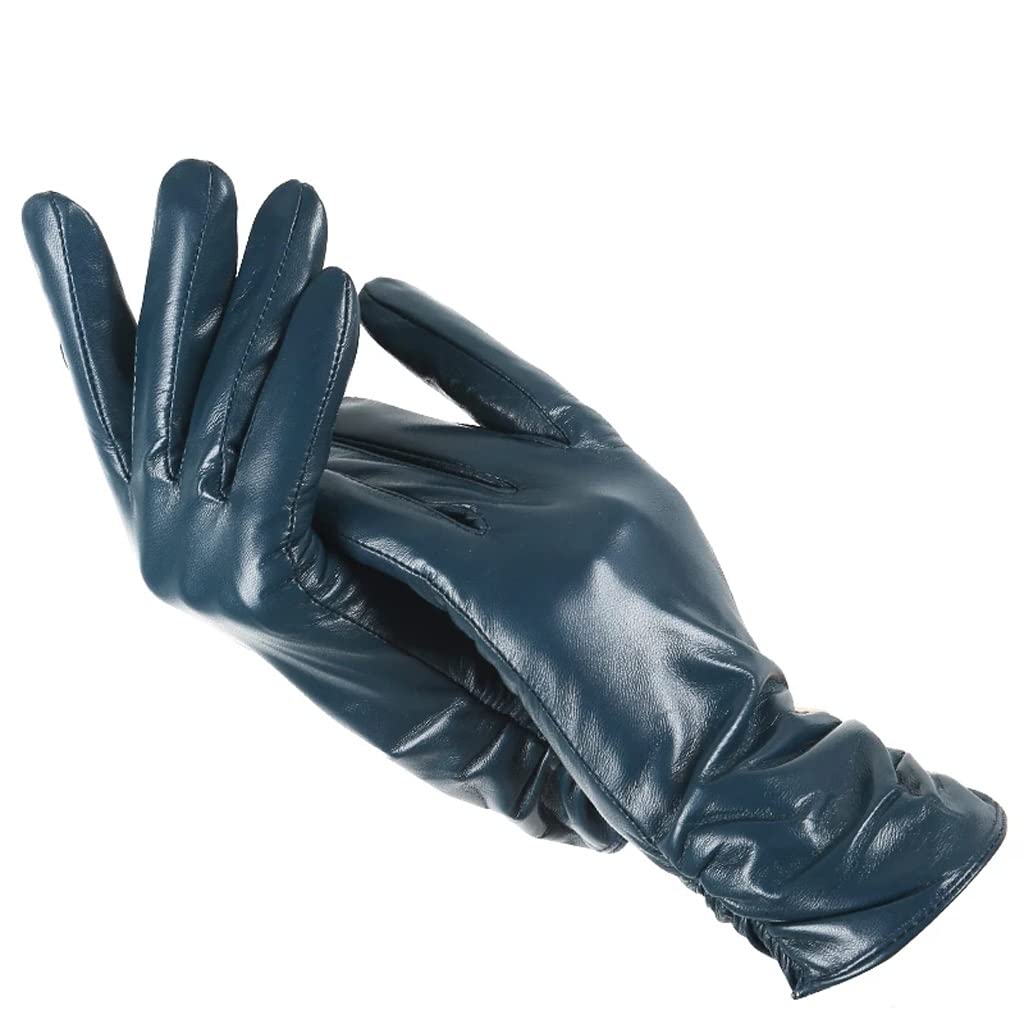 Guantes Plisados para Mujer Guantes de Invierno para