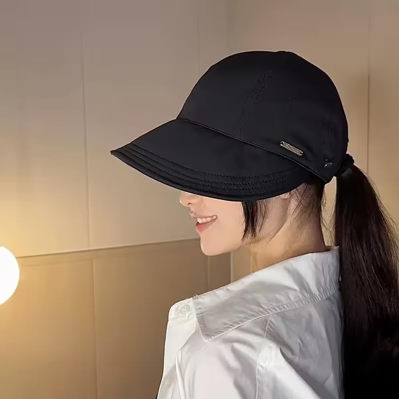 Image of HSR Women Wide Brim Sun Hat | Versatile Casual Sunshade Bucket Hat for Women | UV Protection Summer Cap