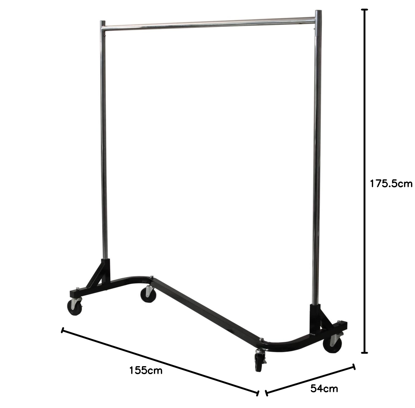 Stojak przemysłowy Z-Rack Stender Goliath Heavy Duty czarny