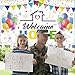 GRESATEK Welcome Home Backdrop Banner, Welcome Home Banner Background Photo Booth Decorations for Homecoming Family Returning Party Supplies