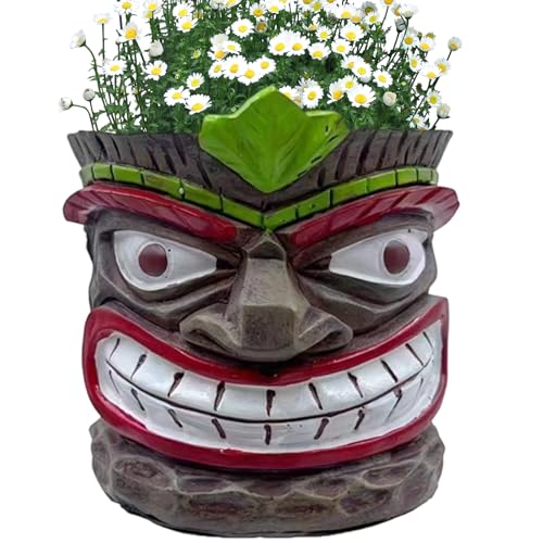 Jardinera artística de resina para bonsái en decoración de hogar y césped 2