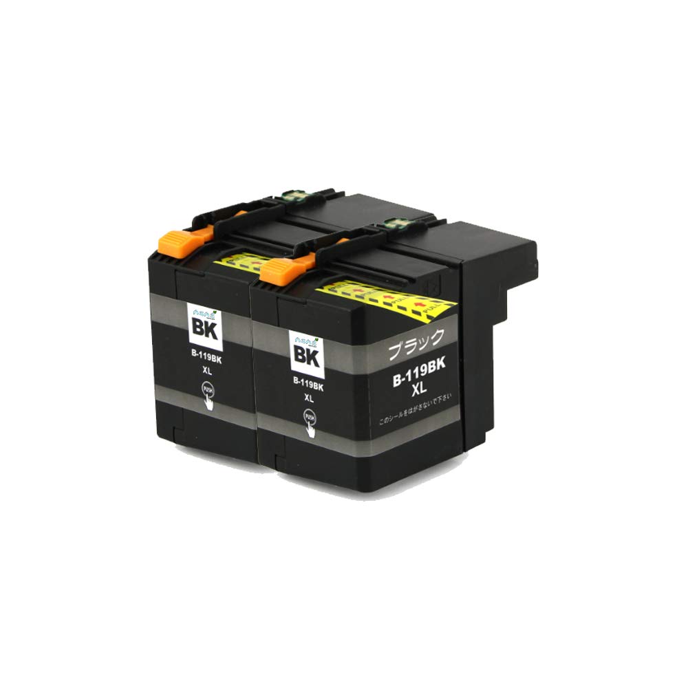 Amazon.co.jp: Brother Brother LC119BK (B-119BK) - Set of 2, Large
