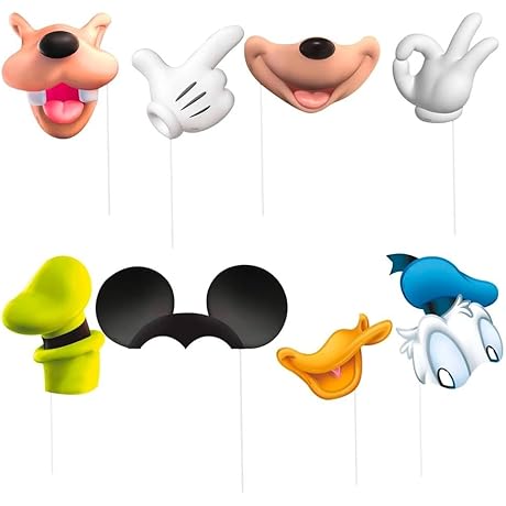 Deluxe Mickey Clubhouse Photo Props [Assortment of 8]