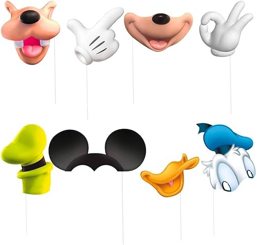 Accesorios para cabina de fotos de Clubhouse, Accesorios para fotos , talla única , Blanco