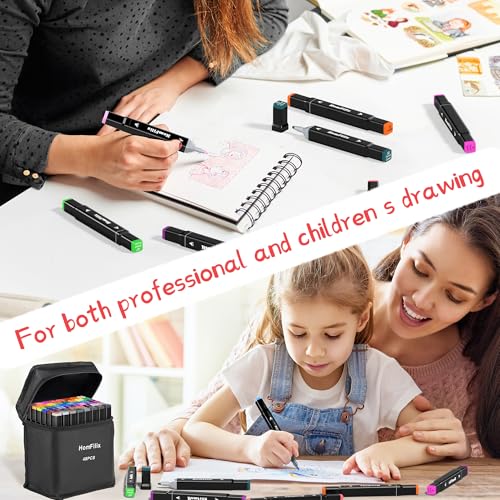 HomFilix 48-Color Alcohol Markers for Artists - $14.99 - Image 5