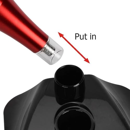 Miniatura 6 de Healifty Tapas de soporte para tinta de tatuaje, bandeja de almacenamiento de abdominales, estante para vasos de pigmento para bolígrafos de tinta,