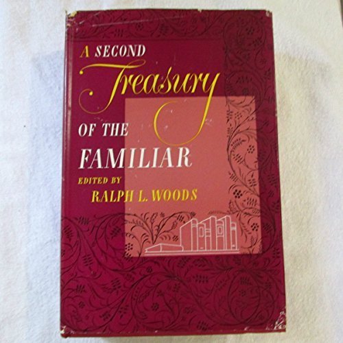 A Second Treasury of the Familiar B000H5B1TC Book Cover