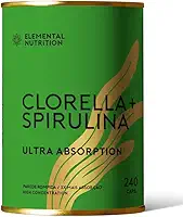Clorella & Spirulina Elemental Nutrition - 240 capsulas