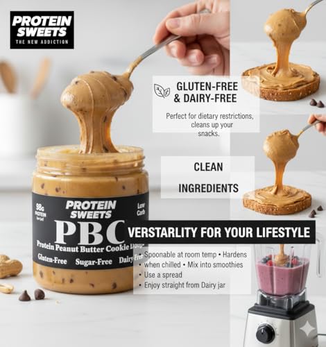 image for True Path Chocolate Chip Peanut Butter Cookie Dough Spread, Protien Sw