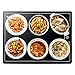 GOHHK Placa Eléctrica para Calentar Alimentos, Bandeja Calentamiento eléctrica Calentador Alimentos eléctrico con Control Temperatura Ajustable Placa Caliente Mantiene Comida Caliente Platos