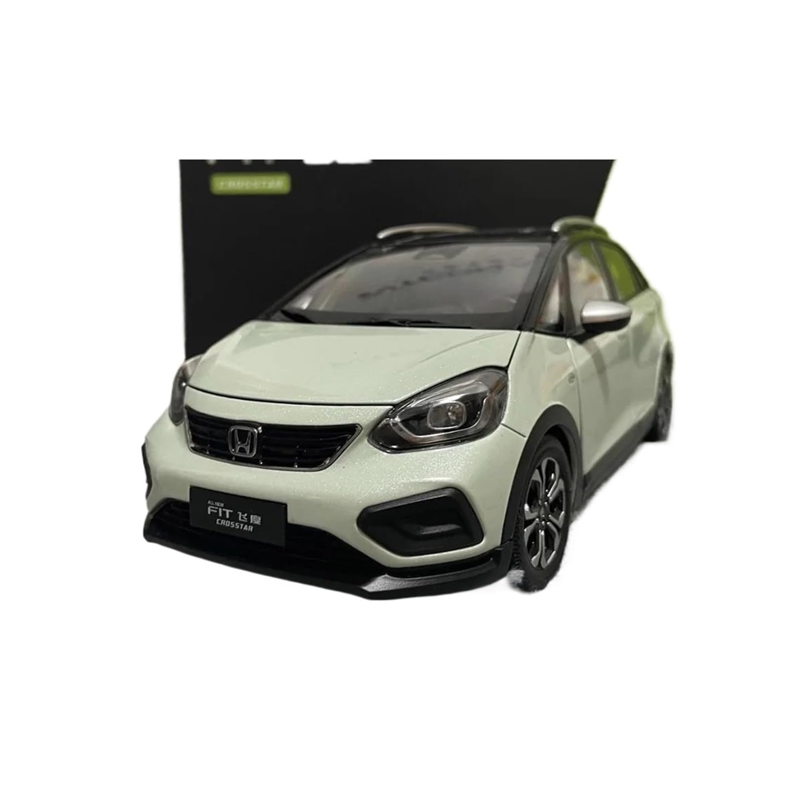 Metallo Scala Replica 1 18 Per Honda All New Fit Crosstar 2021 Modello di auto statica in lega pressofusa collezione decorazioni per la casa Hobby Veicoli Giochi Set