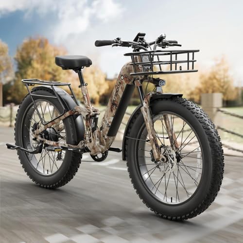 PUCKIPUPPY Electric Bike for Adults 960W, 48V 20AH...