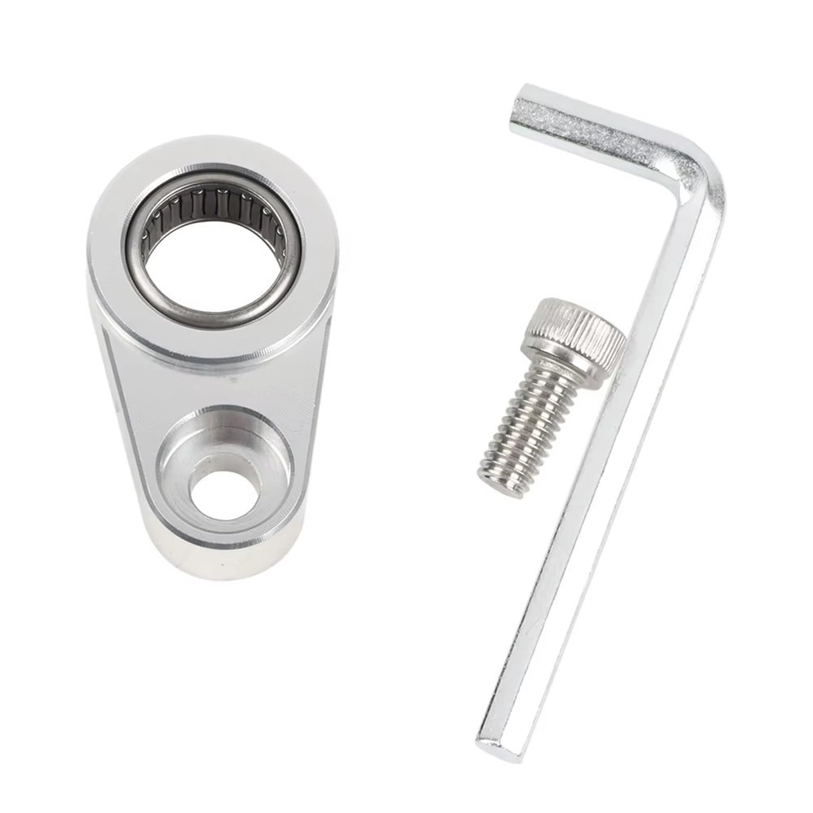 Xdetgok Silver Shift Stabilizer Compatible With Cbf600 2008-2016 For Cbr600r 2019-2021 For Cbr600f 2011-2016 Motorcycle Shifter Lever Shifting Gear Shift Stabilizer Support