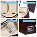 JQUEEN Double Watch Winder Box for Automatic Watches – Quiet Japanese Motor, Luxury Brown Wooden Self Winding Case, Gift for Men