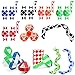 Serpente Magico Bambini, Cubo di Serpente Giocattolo, Magic Snake Cube, Twist Puzzle Snake, Gioco Cervello, 24 Blocchi Cubo, Regalo di Pasqua per Bambini e Adulti, 12 Pezzo (Colore Casuale)