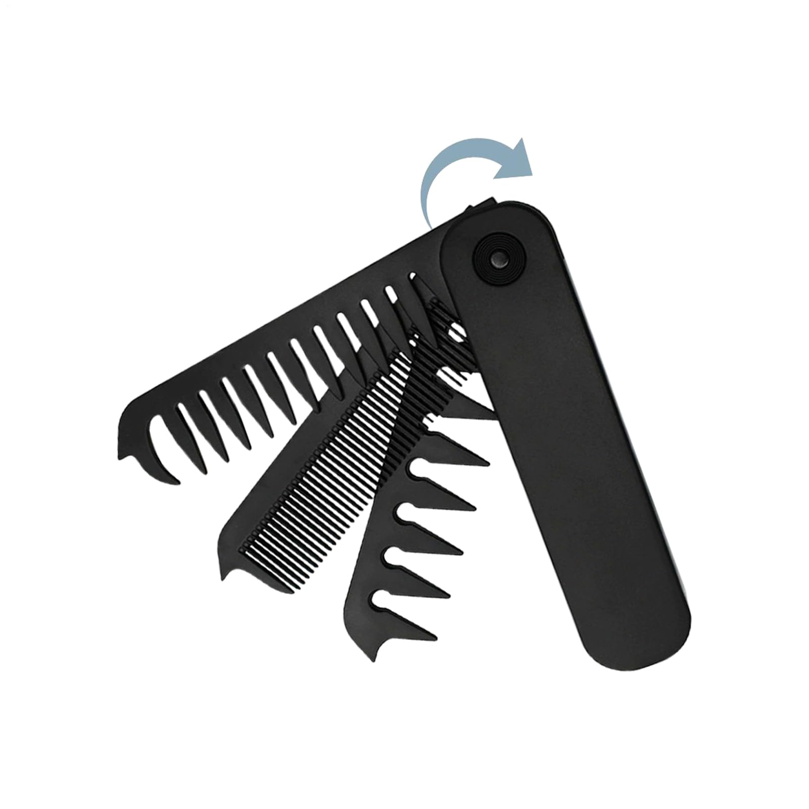 Folding Comb Für Männer Reise Haarbürste Faltbar