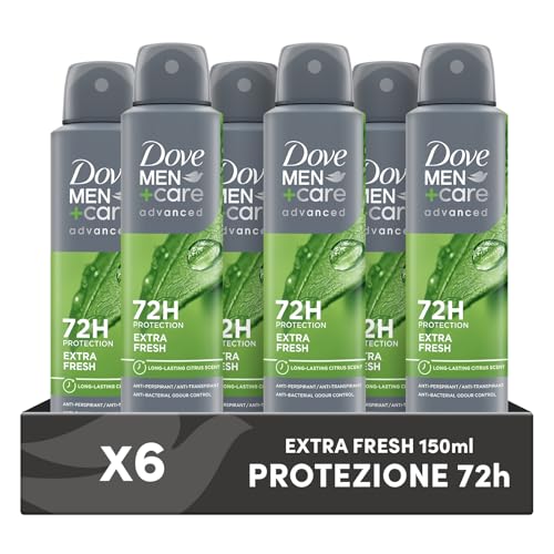 Dove Deodorante Dove Men + Care Extra Fresh Spray Advanced Care, Deodorante...