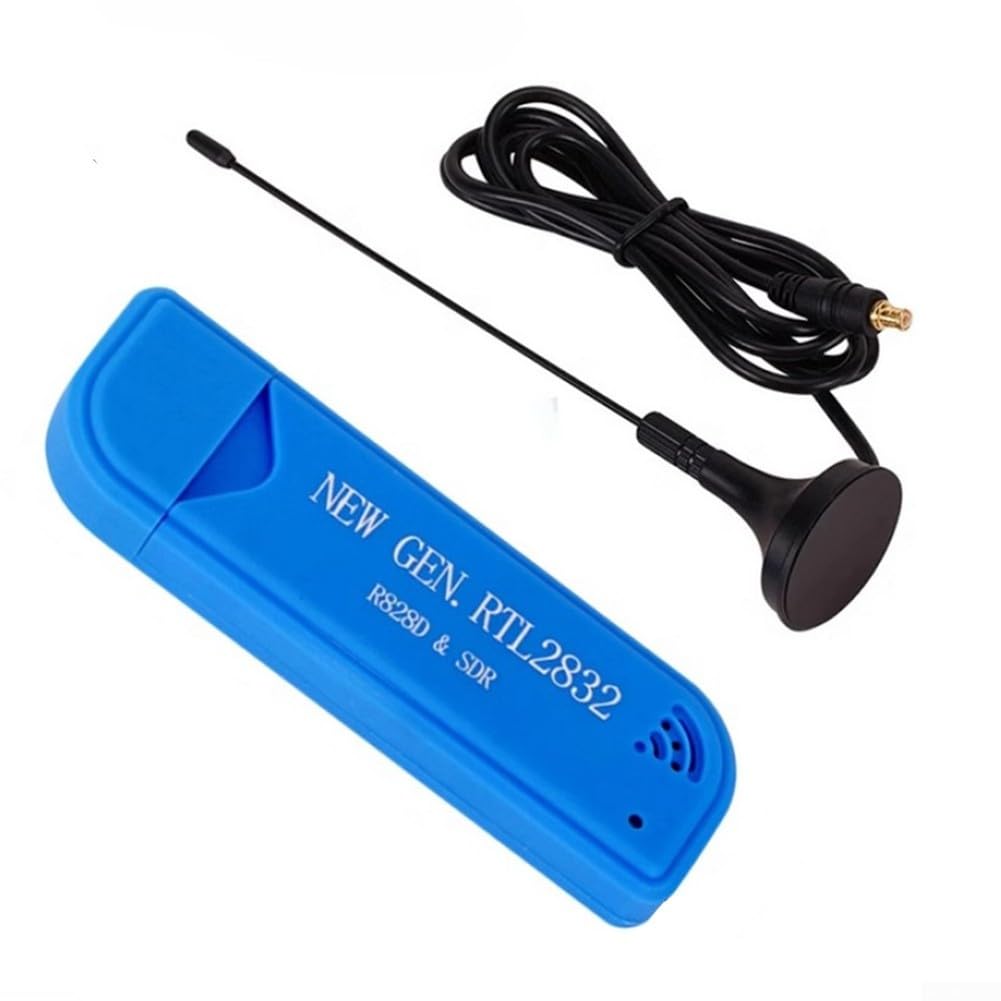 Sintonizador de TV digital, RTL2832U y R828D USB2 0, receptor dongle de TV, amplio rango de frecuencia de funcionamiento, múltiples modos de recepción