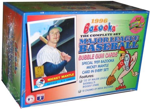 Amazon.com: 1996 Topps Bazooka Baseball Factory Set - 132C