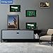 Medikaison Handgun Pistol Revolver Gun Display Case Wall Mount Lockable Green Felt Wood Cabinet w/ 98% UV Protection Acrylic Clear Door Gun Shadow Box Stand Rack Holder