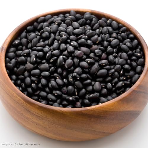 Image of Shuddhherb Black Soyabeans, Pahadi Kala Bhatt, High Protein and Fibre, Natural, Unpolished and Chemical-Free, 500 gm