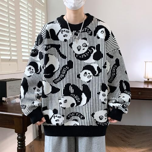 Festival Christmas Shirts for Man Winter Fall High Neck Sweater Crochet Thermal Knit Top T Shirt Blouse Mens 20253